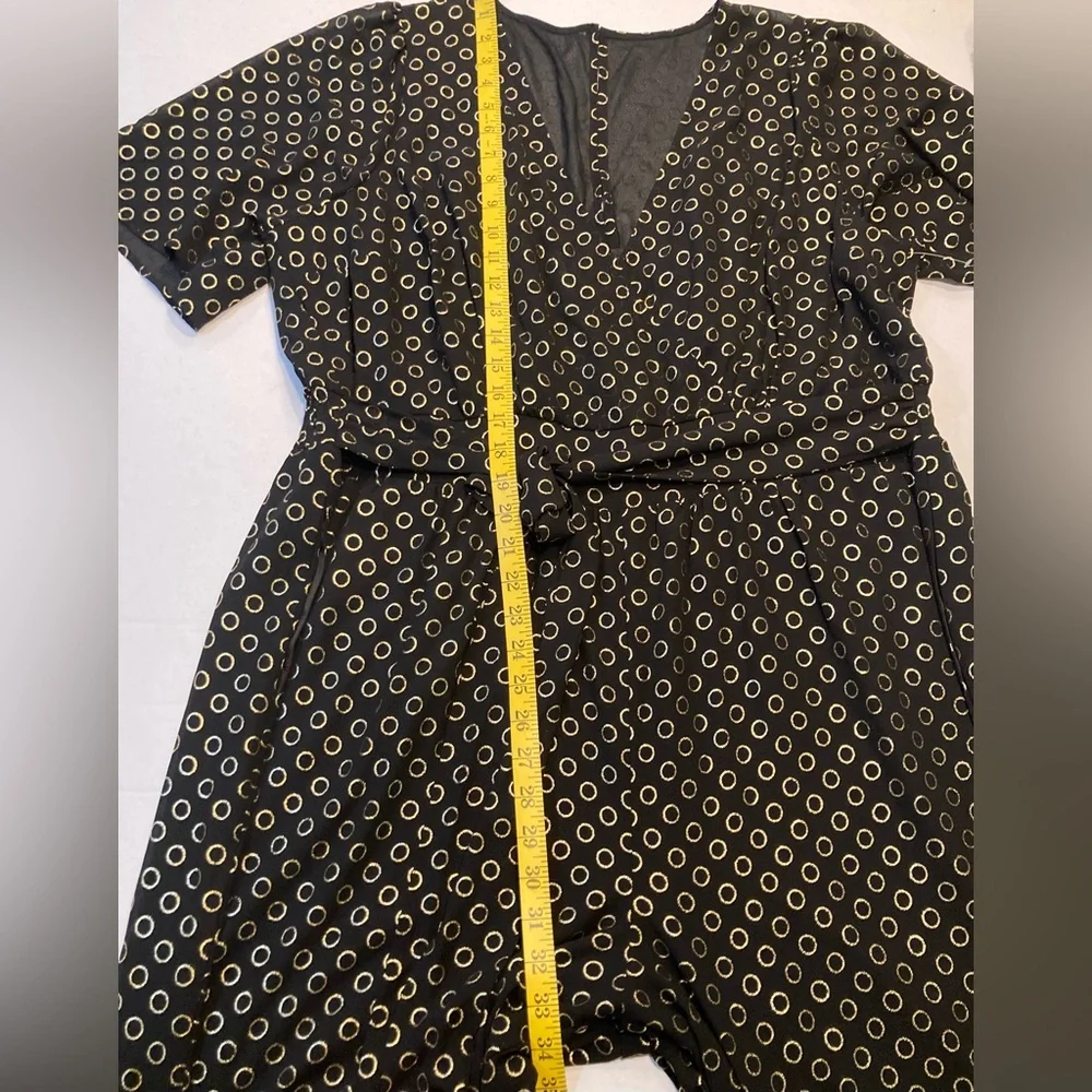 ModCloth Size 1X Luxe at Me Metallic Jumpsuit - Picture 11 of 15